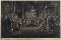 KG 04844
<br/>
Kroning Karel Gustav II en Hedwig
<br/>
<em>Visscher, Cornelis (1629-1658)</em>